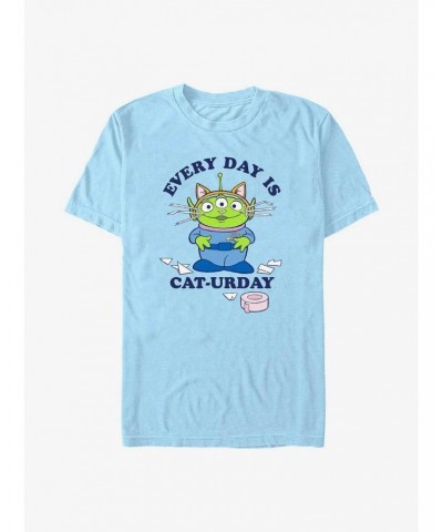 Disney Pixar Toy Story Alien Cat-Urday T-Shirt $7.14 T-Shirts