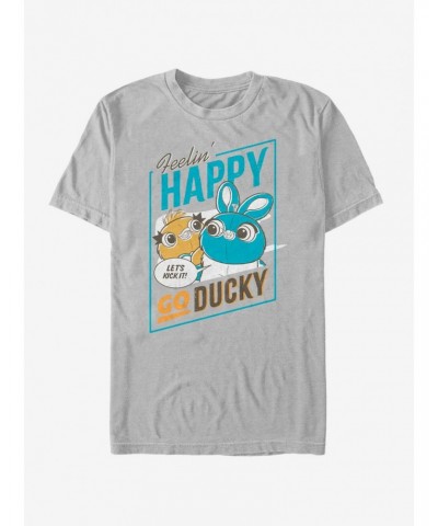 Disney Pixar Toy Story 4 Happy Go Ducky T-Shirt $6.31 T-Shirts