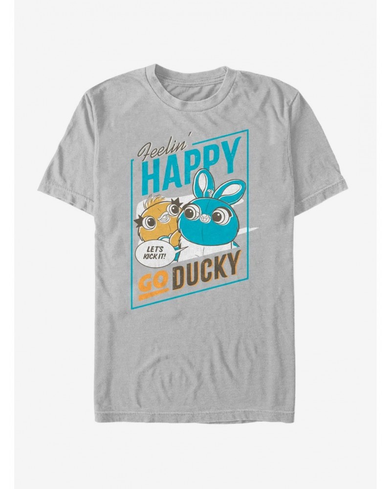 Disney Pixar Toy Story 4 Happy Go Ducky T-Shirt $6.31 T-Shirts