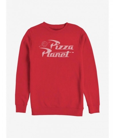 Disney Pixar Toy Story Pizza Planet Crew Sweatshirt $9.45 Sweatshirts