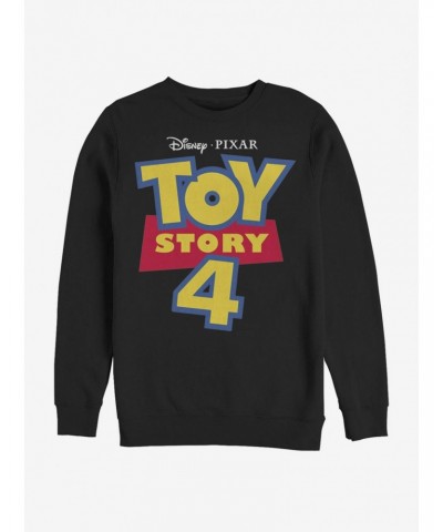 Disney Pixar Toy Story 4 Full Color Logo Sweatshirt $9.15 Sweatshirts