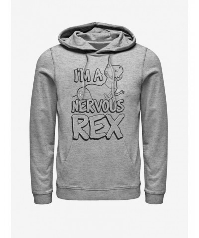 Disney Pixar Toy Story Nervous Rex Hoodie $15.45 Hoodies