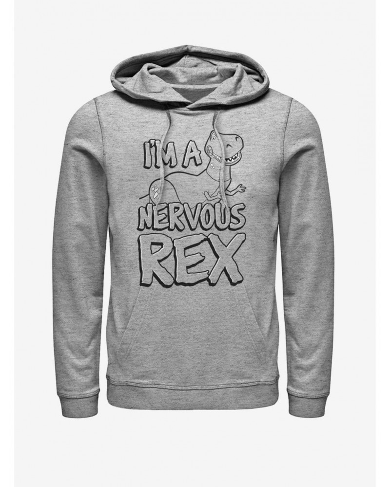 Disney Pixar Toy Story Nervous Rex Hoodie $15.45 Hoodies