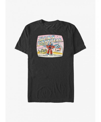 Disney Pixar Toy Story Buzz Lightyear Batteries Not Included T-Shirt $5.12 T-Shirts