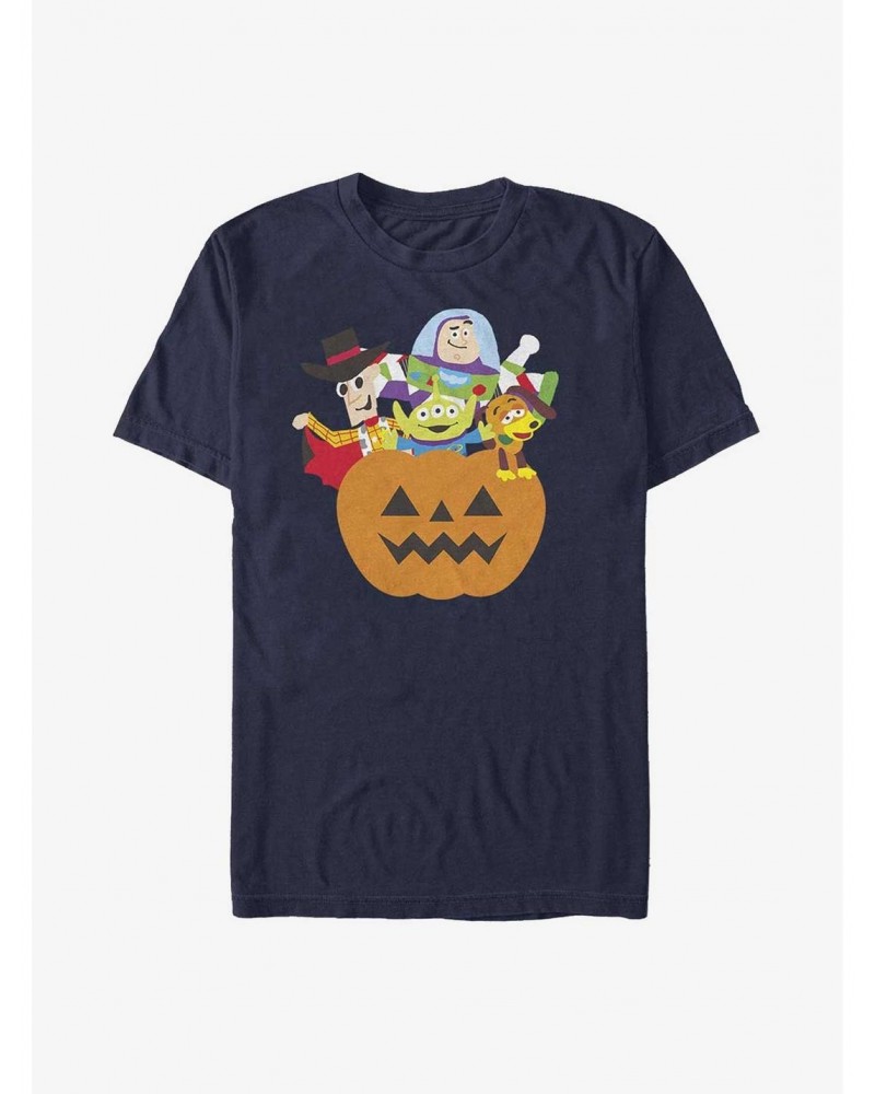 Disney Pixar Toy Story Pumpkin Surprise Characters T-Shirt $5.44 T-Shirts