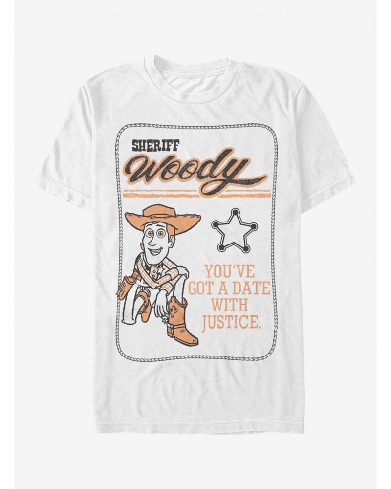 Toy Story Sheriff Woody Date With Justice T-Shirt $5.50 T-Shirts