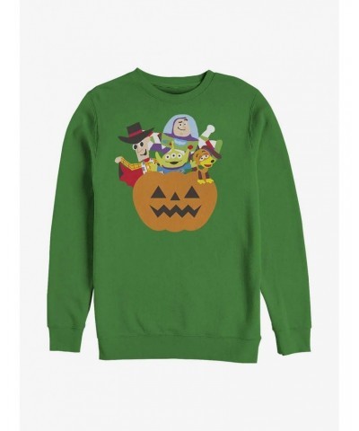 Disney Pixar Toy Story Pumpkin Surprise Characters Sweatshirt $14.46 Sweatshirts