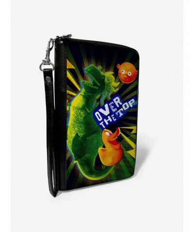 Disney Pixar Toy Story Partysaurus Rex Over Top Zip Around Wallet $14.31 Wallets