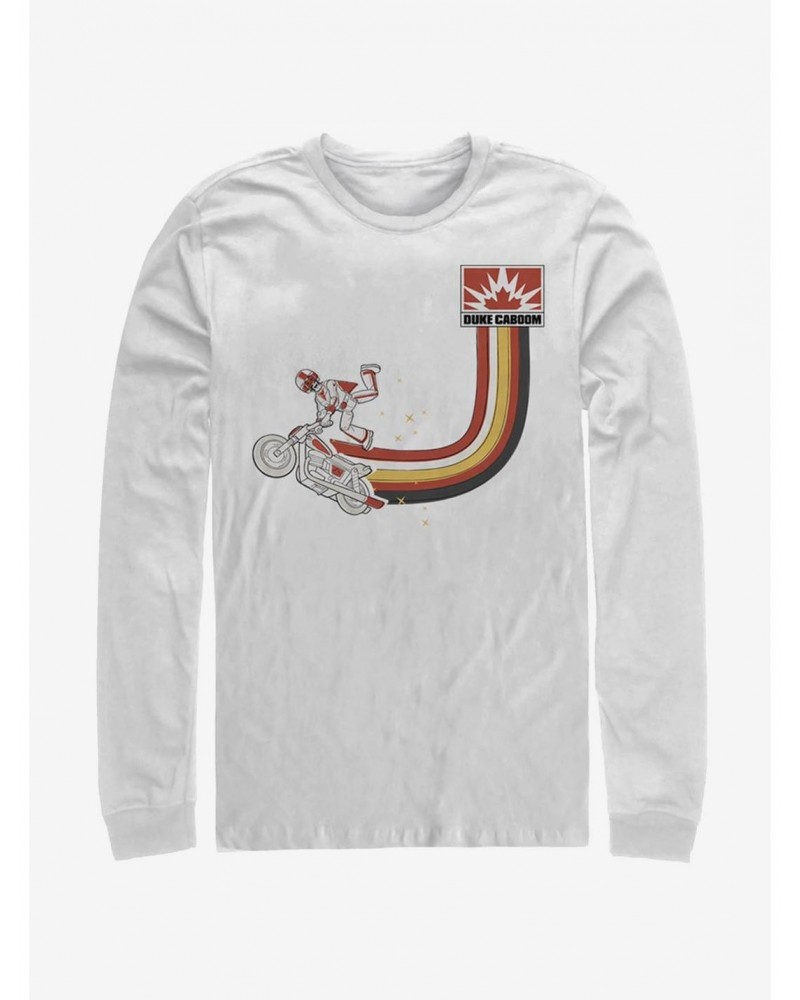 Disney Pixar Toy Story 4 Duke Caboom Long-Sleeve T-Shirt $10.26 T-Shirts