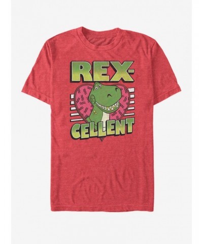 Disney Pixar Toy Story Rexcellent Heart T-Shirt $5.82 T-Shirts