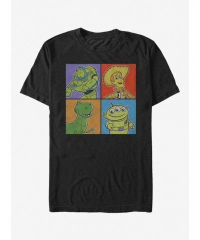 Disney Pixar Toy Story Character Color Panels T-Shirt $5.66 T-Shirts