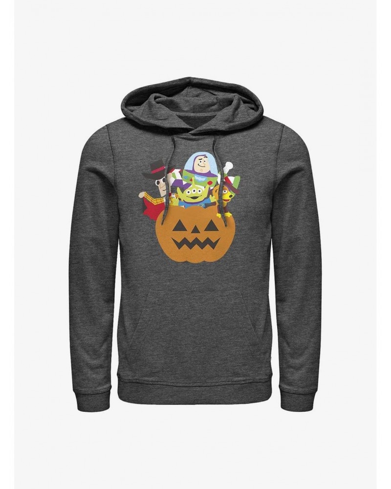 Disney Pixar Toy Story Pumpkin Surprise Characters Hoodie $17.96 Hoodies