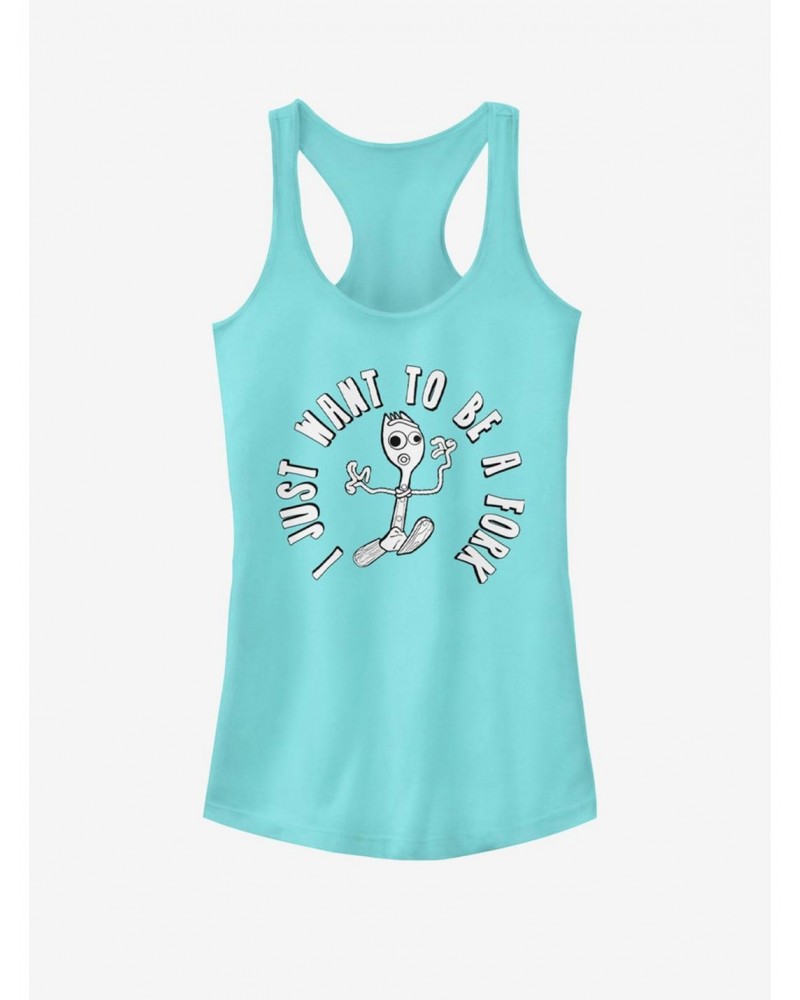 Disney Pixar Toy Story 4 I Don't Belong Girls Cancun Blue Tank Top $6.77 Tops