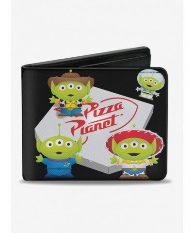 Disney Pixar Toy Story Pizza Planet Aliens Bi-fold Wallet $10.24 Wallets