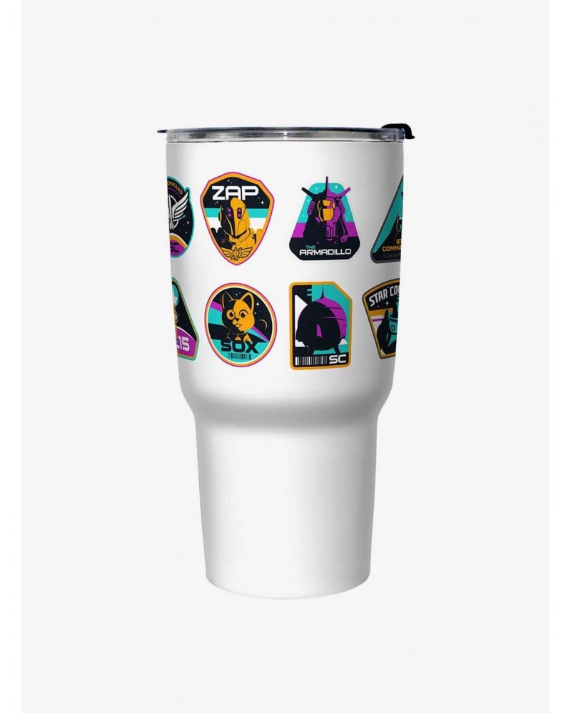 Disney Pixar Lightyear Icon Badges Travel Mug $8.85 Mugs