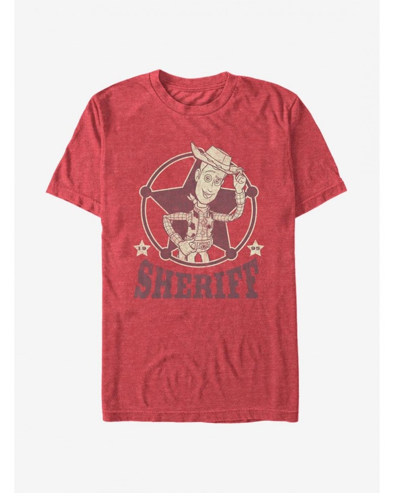 Toy Story Woody Sheriff Badge T-Shirt $7.12 T-Shirts