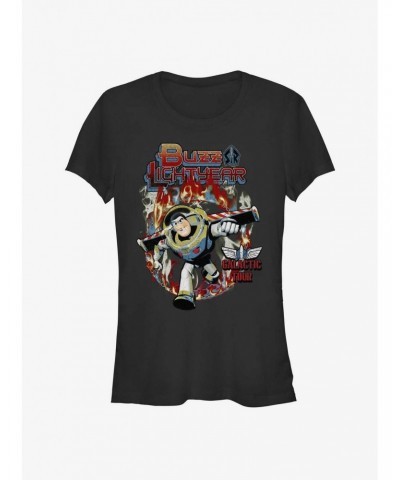 Disney Pixar Toy Story Buzz Lightyear Trial By Fire Girls T-Shirt $4.85 T-Shirts