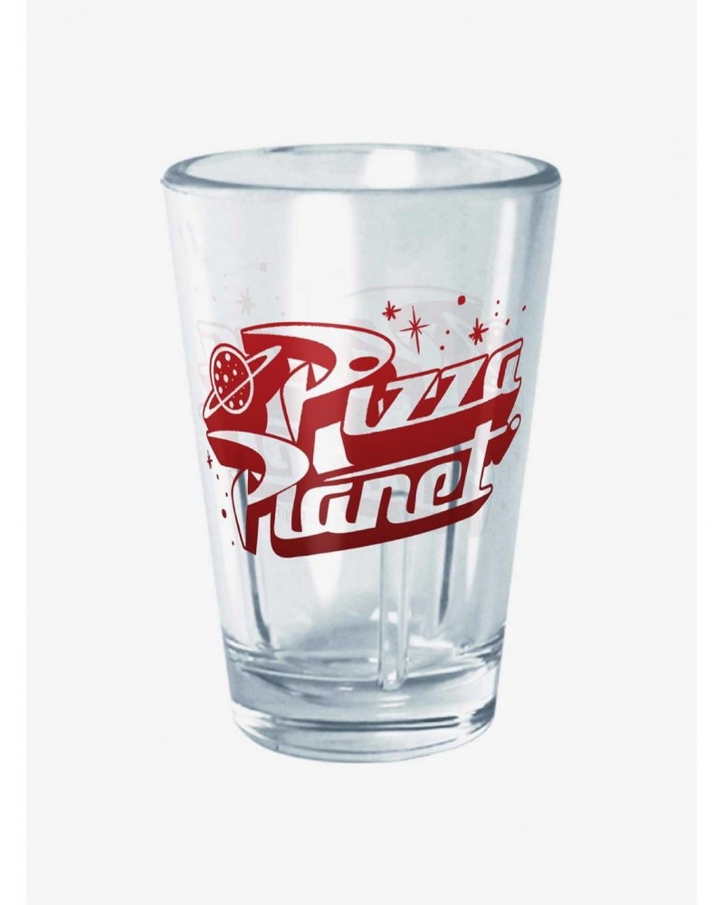 Disney Pixar Toy Story Pizza Planet Logo Mini Glass $4.13 Glasses