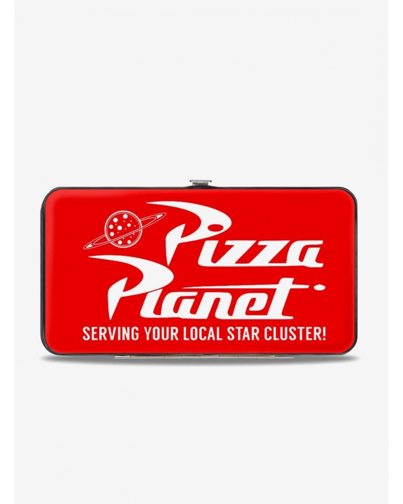 Disney Pixar Toy Story Pizza Planet Serving Your Local Star Hinged Wallet $6.90 Wallets