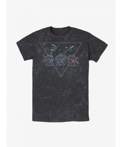 Disney Pixar Toy Story Alien Galaxy Mineral Wash T-Shirt $6.06 T-Shirts