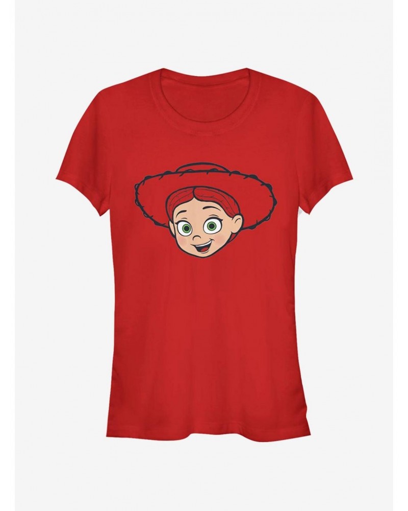 Disney Pixar Toy Story 4 Big Face Jessie Girls T-Shirt $6.96 T-Shirts