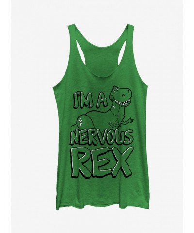 Toy Story Nervous Rex Girls Tanks $8.91 Tanks