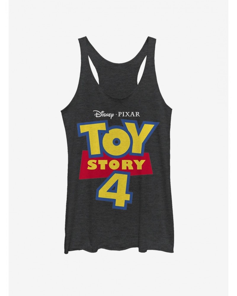 Disney Pixar Toy Story 4 Full Color Logo Girls Tank $7.67 Tanks