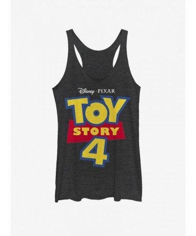 Disney Pixar Toy Story 4 Full Color Logo Girls Tank $7.67 Tanks