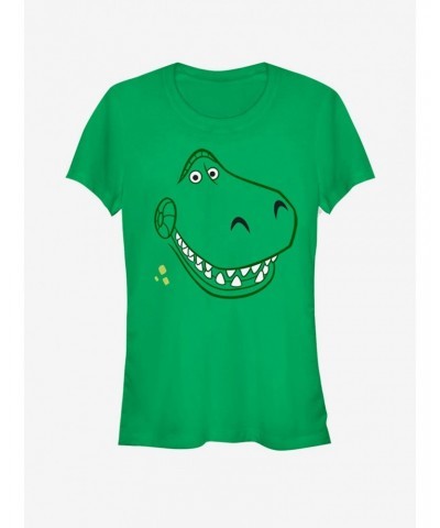 Disney Pixar Toy Story Rex Big Face Girls T-Shirt $6.15 T-Shirts