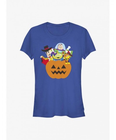 Disney Pixar Toy Story Pumpkin Surprise Characters Girls T-Shirt $8.09 T-Shirts