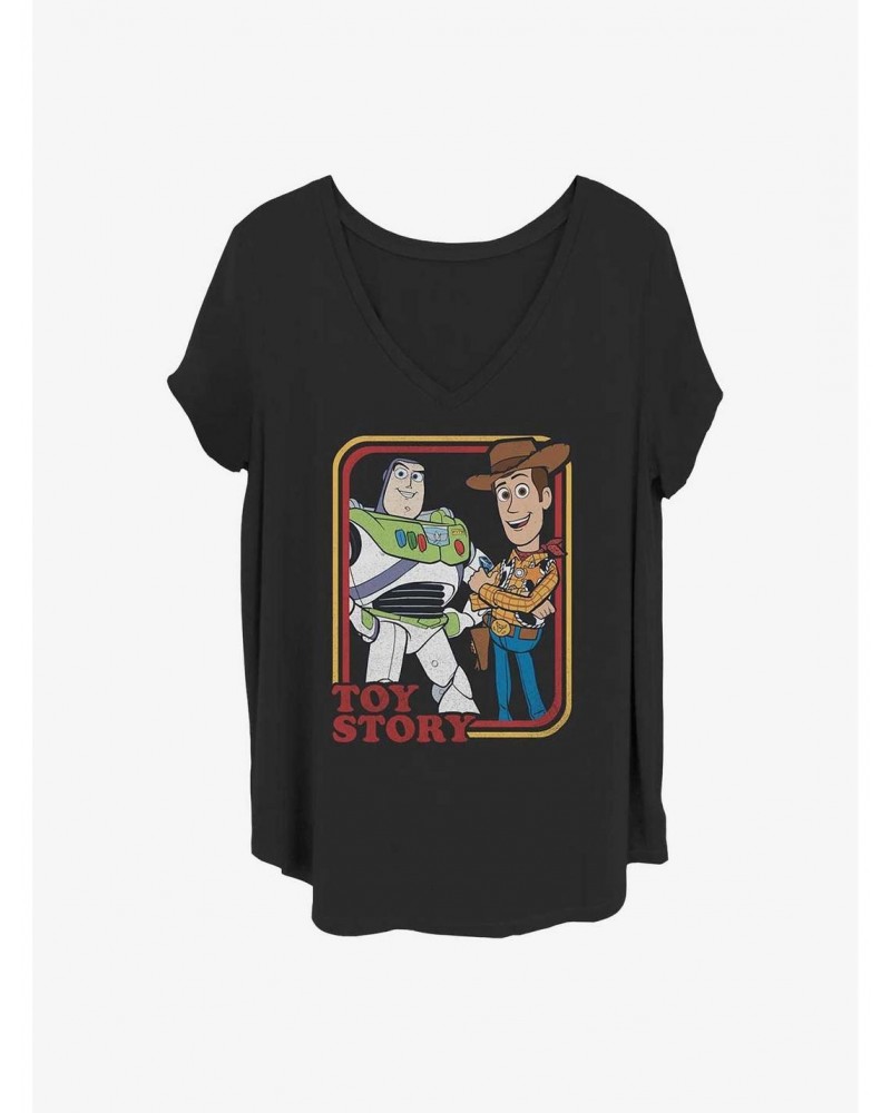 Disney Pixar Toy Story 4 Vintage Duo Girls T-Shirt Plus Size $7.40 T-Shirts