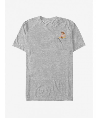 Disney Pixar Toy Story Woody Faux Pocket T-Shirt $6.06 T-Shirts