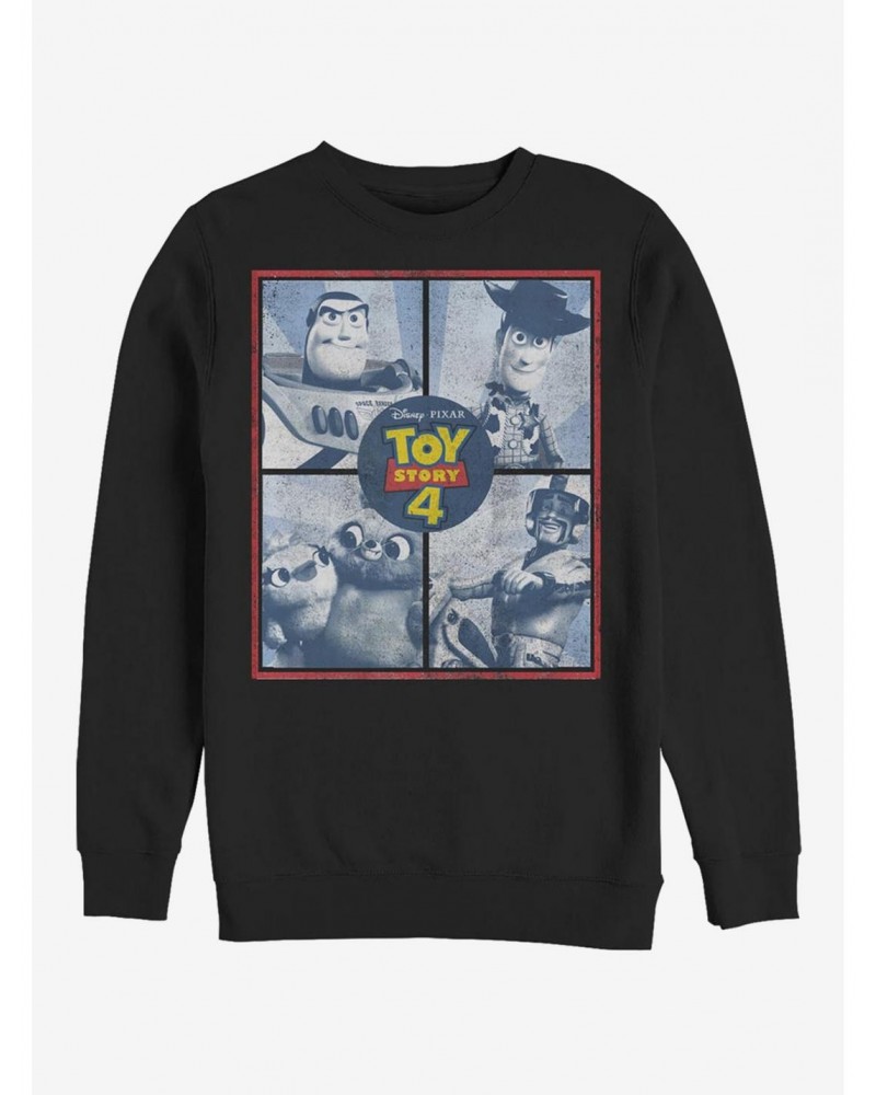 Disney Pixar Toy Story 4 Hard Toys Crew Sweatshirt $12.40 Sweatshirts