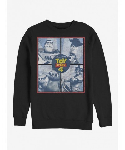 Disney Pixar Toy Story 4 Hard Toys Crew Sweatshirt $12.40 Sweatshirts