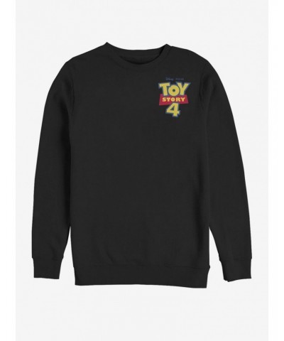 Disney Pixar Toy Story 4 Chest Color Logo Sweatshirt $14.17 Sweatshirts