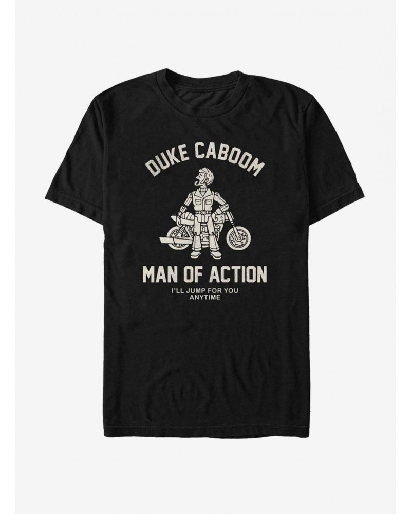 Disney Pixar Toy Story 4 Duke Caboom T-Shirt $6.47 T-Shirts