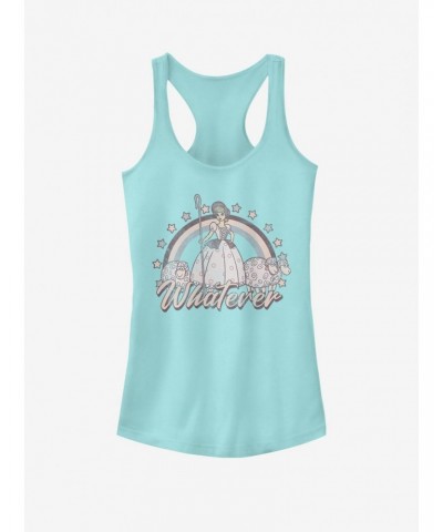 Disney Pixar Toy Story 4 Rain Bo Peep Girls Cancun Blue Tank Top $7.37 Tops