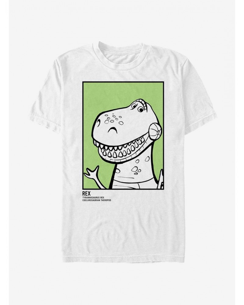 Disney Pixar Toy Story Rex ID Card T-Shirt $7.44 T-Shirts