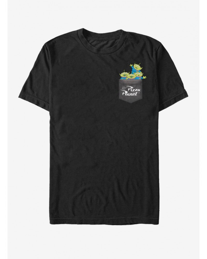 Disney Pixar Toy Story Alien Faux Pocket T-Shirt $6.96 T-Shirts