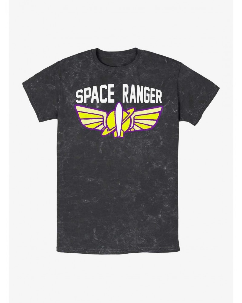 Disney Pixar Toy Story Buzz Space Ranger Logo Mineral Wash T-Shirt $8.25 T-Shirts