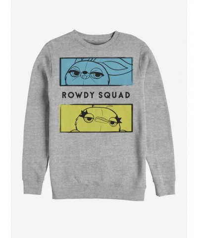 Disney Pixar Toy Story 4 Rowdy Boxes Heathered Sweatshirt $9.74 Sweatshirts