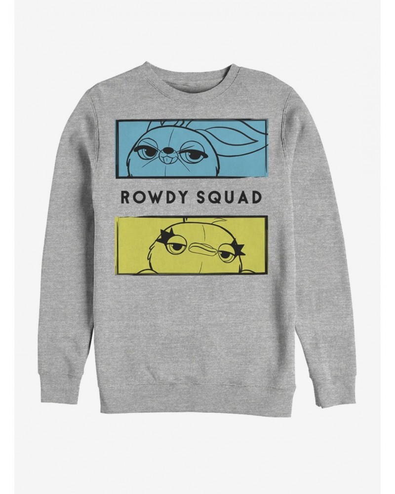 Disney Pixar Toy Story 4 Rowdy Boxes Heathered Sweatshirt $9.74 Sweatshirts