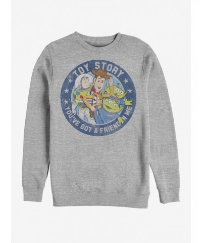 Disney Pixar Toy Story Toy Team Crew Sweatshirt $11.81 Sweatshirts