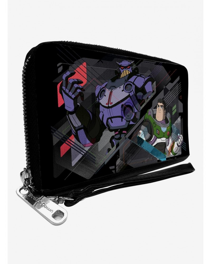 Disney Pixar Lightyear Zurg Zip Around Wallet $15.36 Wallets