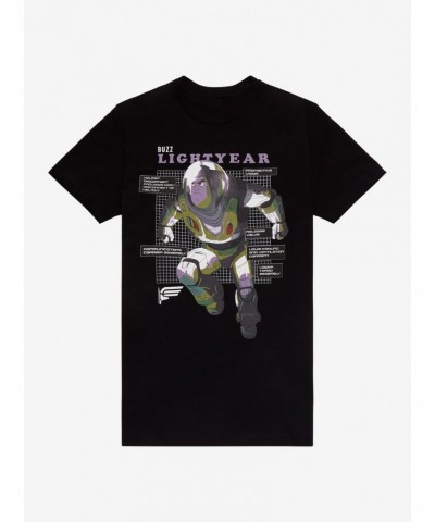 Disney Pixar Lightyear Buzz Blueprint T-Shirt $2.85 T-Shirts