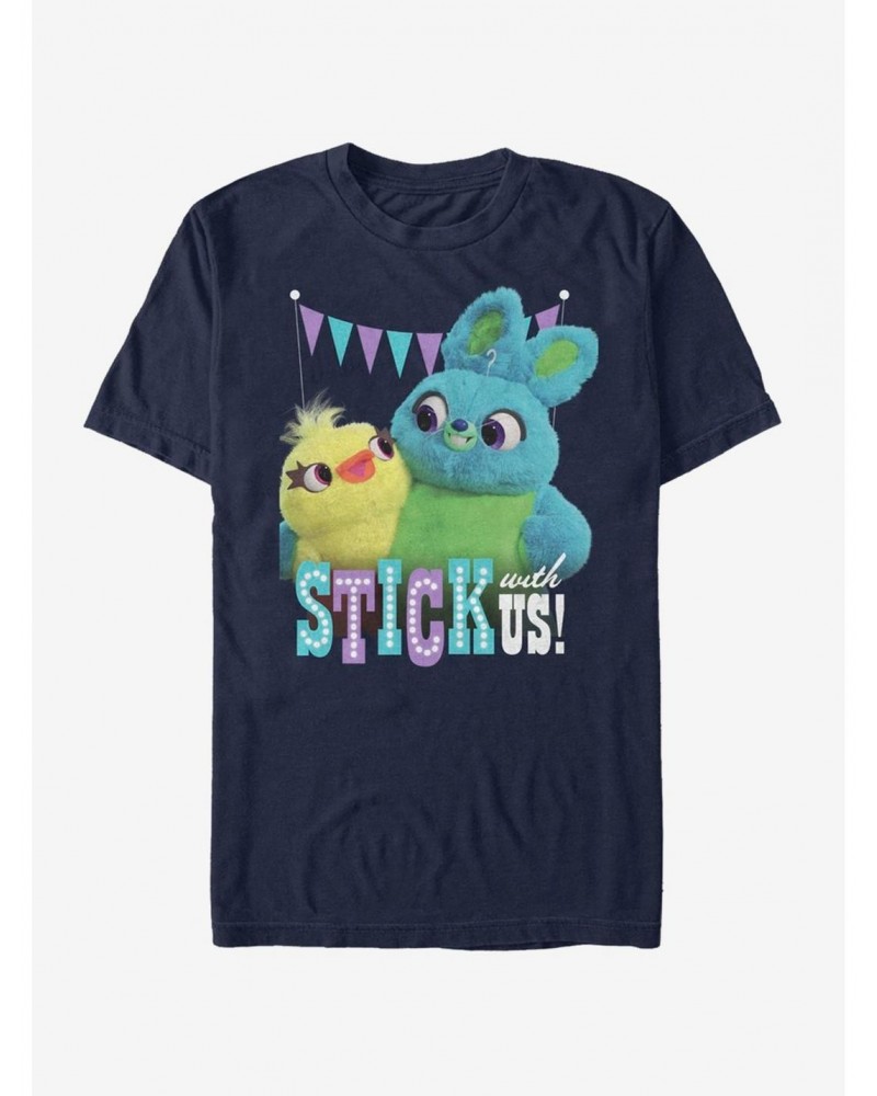 Disney Pixar Toy Story 4 Stick With Us T-Shirt $5.50 T-Shirts