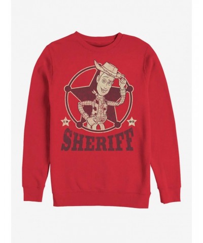 Disney Pixar Toy Story Sheriff Woody Crew Sweatshirt $13.87 Sweatshirts