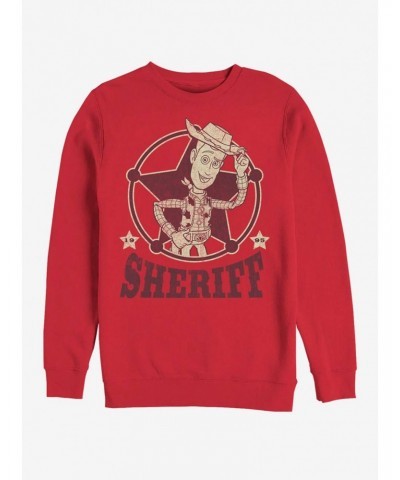 Disney Pixar Toy Story Sheriff Woody Crew Sweatshirt $13.87 Sweatshirts