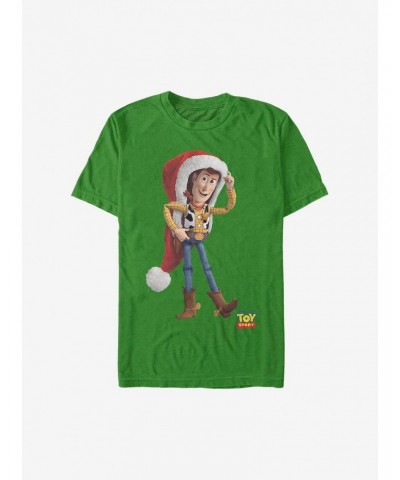 Disney Pixar Toy Story Toy Santa Hat Holiday T-Shirt $7.60 T-Shirts