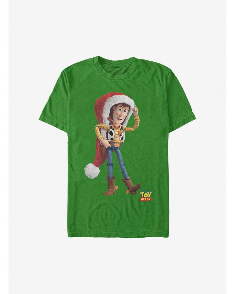 Disney Pixar Toy Story Toy Santa Hat Holiday T-Shirt $7.60 T-Shirts